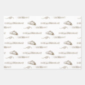 Croissant French Bakery  Pain au Chocolat Inpakpapier Vel (Voorkant 3)