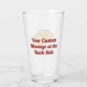 Croissant Glas (Achterkant)