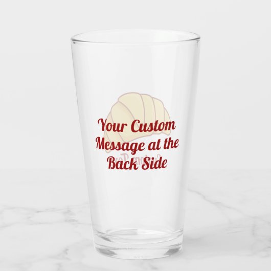 Croissant Glas (Achterkant)