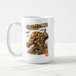Croissant Kaiju – Parijs onder vuur Koffiemok