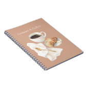 Croissant & Koffie Notitieboek (Rechterzijde)