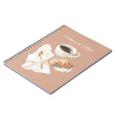 Croissant & Koffie Notitieboek (Linkerzijde)