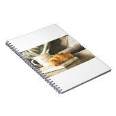 croissant-koffie notitieboek (Rechterzijde)