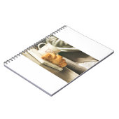 croissant-koffie notitieboek (Linkerzijde)