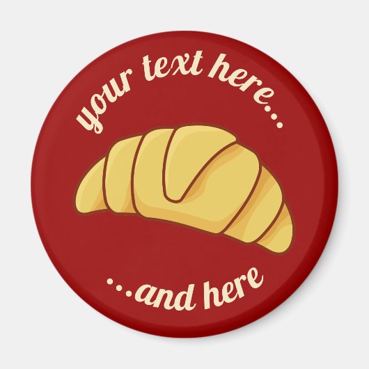 Croissant Magnet (Voorkant)