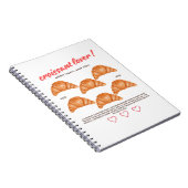 croissant notitieboek (Rechterzijde)