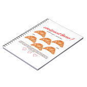 croissant notitieboek (Linkerzijde)