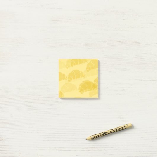 Croissant Post it Notes (Op bureau)