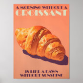 Croissant Print Download Eetbaar Print Bakkerij Ku (Voorkant)