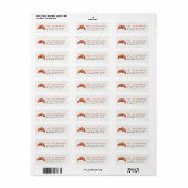 Croissant Retouradres Etiket (Full Sheet)