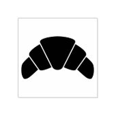 Croissant Rubberstempel (Afrduk)