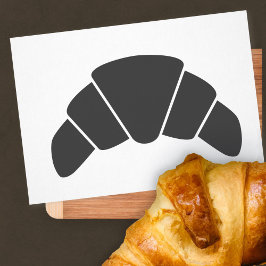 Croissant Rubberstempel