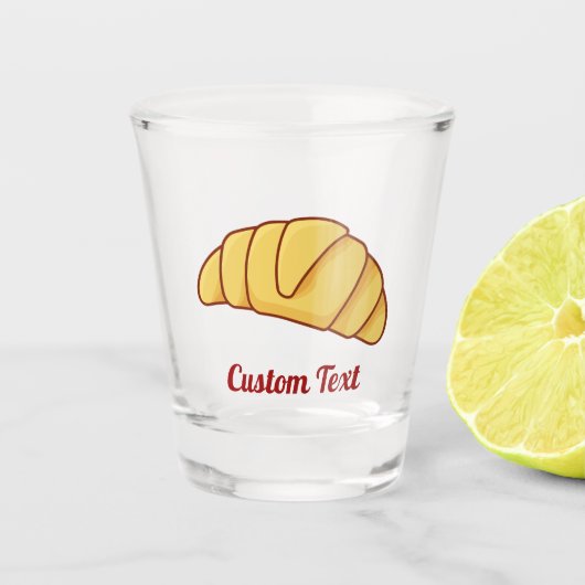 Croissant Shot Glas (Voorkant)