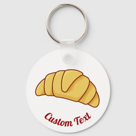 Croissant Sleutelhanger (Voorkant)