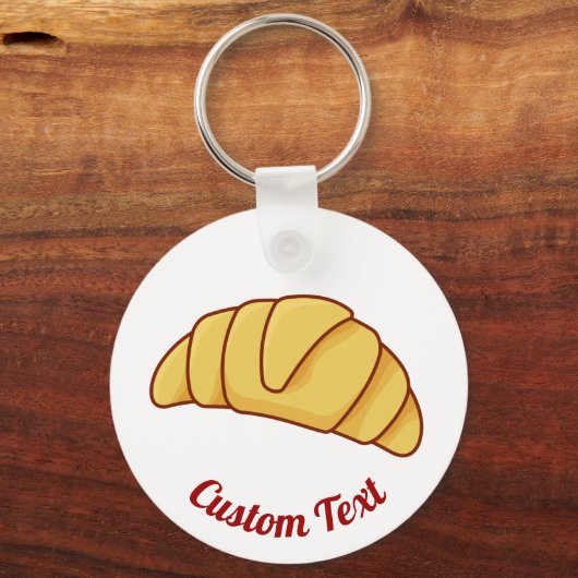 Croissant Sleutelhanger (Voorkant)