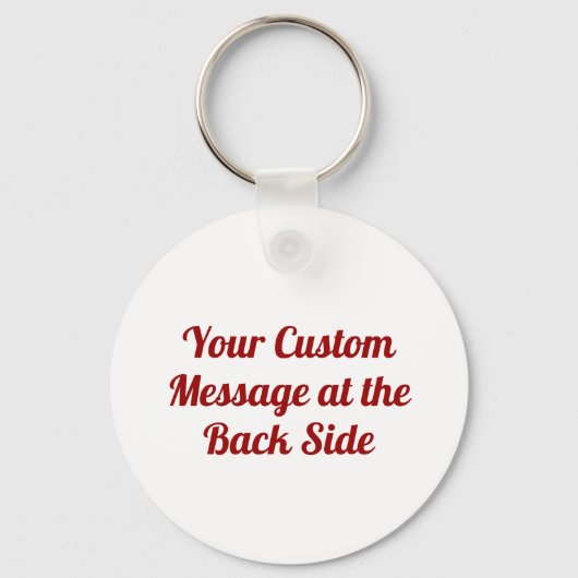 Croissant Sleutelhanger (Achterkant)