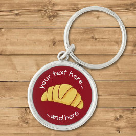 Croissant Sleutelhanger
