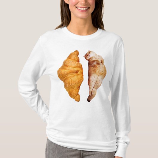 Croissant T-shirt (Voorkant)