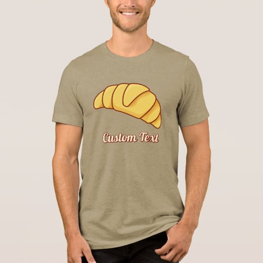 Croissant T-Shirt (Voorkant)