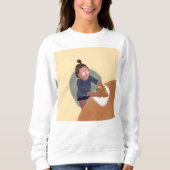 Croissant tijd sweatshirt (Voorkant)