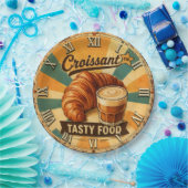 Croissant Time Vintage Kitchen Papieren Bordje (Feest)