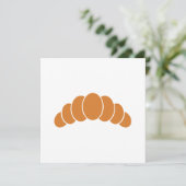 Croissant vlakke kaart (Staand voorkant)