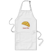 Croissant Volwassenen Schort (Voorkant)