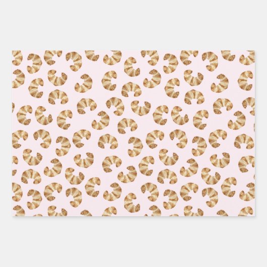 Croissant Wrapping Paper (Voorkant 2)
