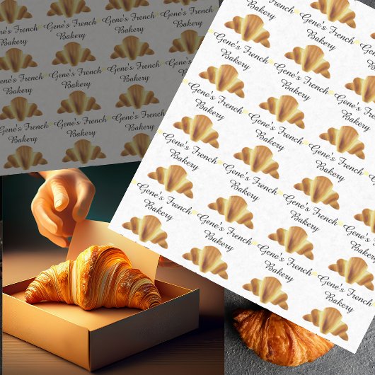 croissantbakkerij tissuepapier
