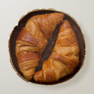 Croissants werpen kussens