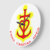 Croix camarguaise (Fides Caritas Spes) Grote Klok (Hoek)
