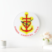 Croix camarguaise (Fides Caritas Spes) Grote Klok (Huis)