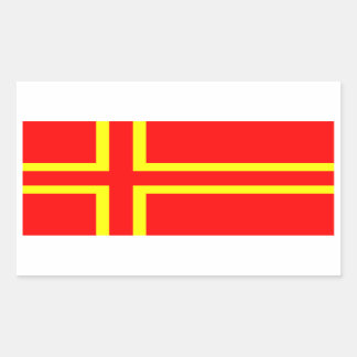 Croix Saint Olaf Rechthoekige Sticker