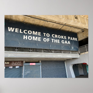 Croke Park GAA Dublin Ierland Europa Poster