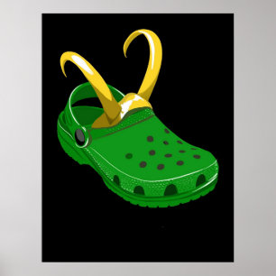 Croki Crocs X Loki Poster