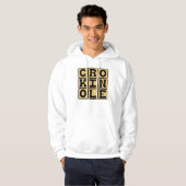 Crokinole, Bordspel Hoodie (Voorkant volledig)