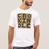 Crokinole, Bordspel T-shirt (Voorkant)