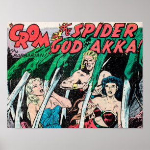 Crom en de Sider God van AKKA Art Print #1