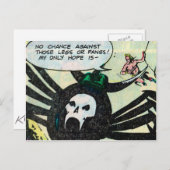 Crom en de Spinnengod van AKKA Briefkaart #3 van 3 (Voorkant / Achterkant)