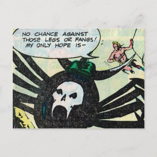 Crom en de Spinnengod van AKKA Briefkaart #3 van 3 (Voorkant)