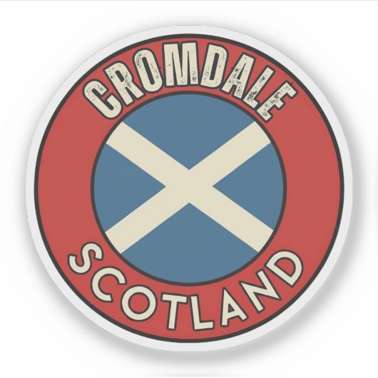 Cromdale, Schotland Sticker (Voorkant)