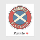 Cromdale, Scotland Sticker (Vel)