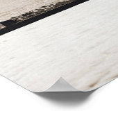 Cromer in de winter. poster (Hoek)