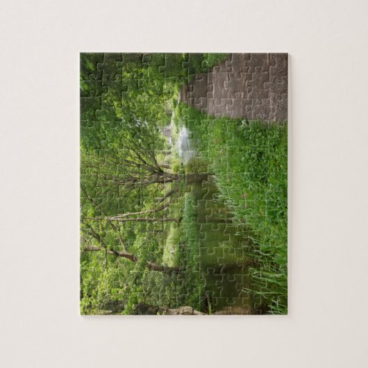 Cromford Canal in Derbyshire Legpuzzel (Verticaal)