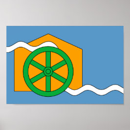 Cromford flag poster