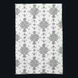 Cromwell Carpet Modern Persian Patroon Theedoek<br><div class="desc">Decoreer je keuken met deze hand getrokken moderne handdoek met een tapijtpatroon. Het maakt een geweldig huishouden of bruiloft cadeau! U kunt het aanpassen en tekst ook toevoegen. Bekijk mijn winkel voor nog veel meer kleuren en patronen,  plus overeenkomende objecten voor je thuis!</div>