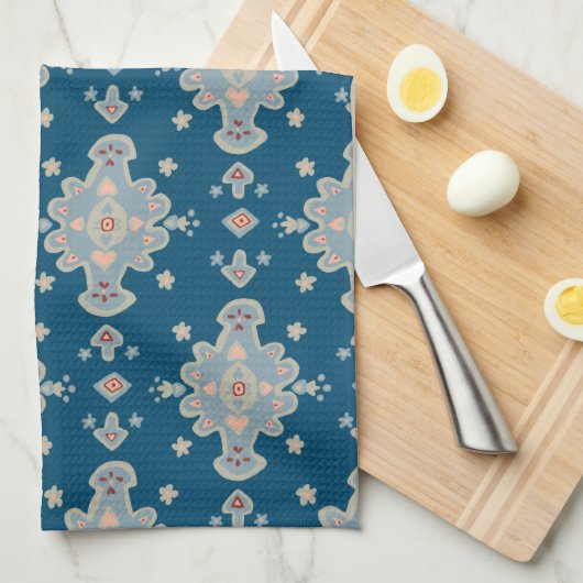 Cromwell Carpet Modern Persian Patroon Theedoek (Quarter Fold)