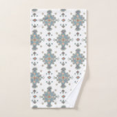 Cromwell Carpet Modern Print Persian Patroon Bad Handdoek (Handdoek)