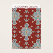 Cromwell Earring Ketting Jewelry Display Kaart (Voorkant)