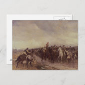 Cromwell in Dunbar, 1650 Briefkaart (Voorkant / Achterkant)